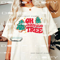 OH Christmas Tree #7349 Sublimation transfers - Heat