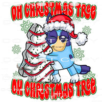 Oh Christmas Tree #8815 Sublimation transfers - Heat