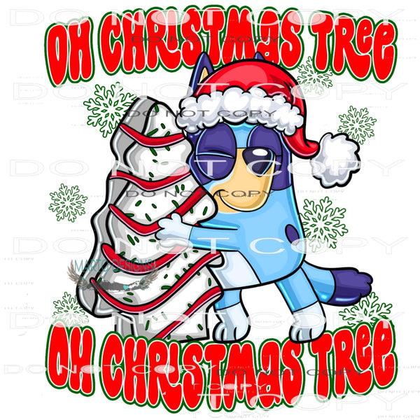 Oh Christmas Tree #8815 Sublimation transfers - Heat