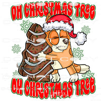 Oh Christmas Tree #8818 Sublimation transfers - Heat