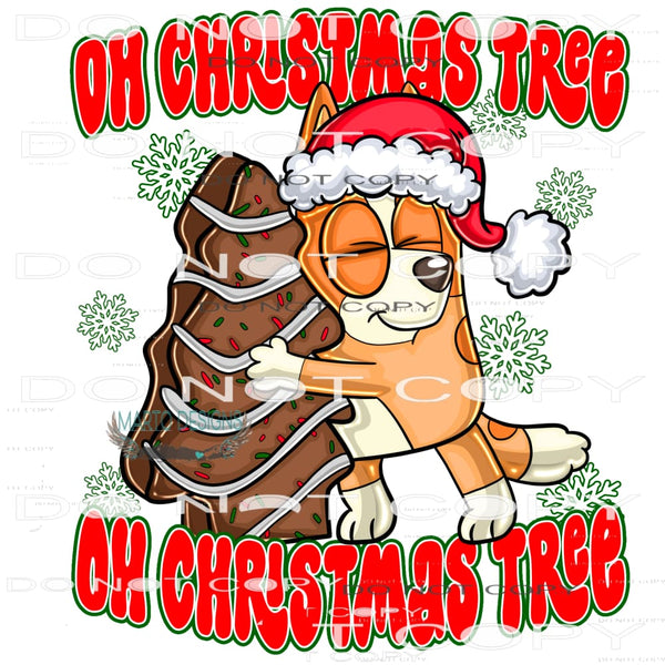 Oh Christmas Tree #8818 Sublimation transfers - Heat
