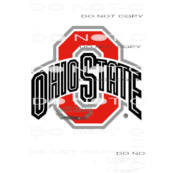 Ohio # 1047 Sublimation transfers - Heat Transfer Graphic