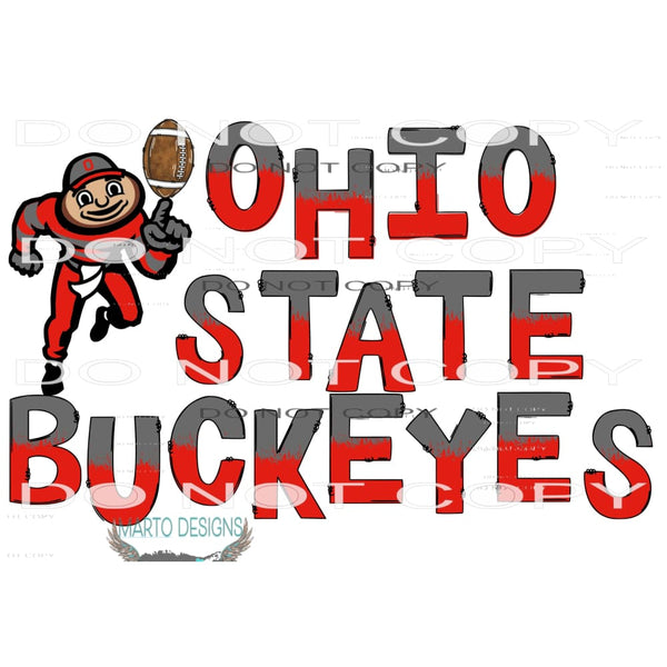 ohio # 1049 Sublimation transfers - Heat Transfer Graphic