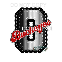 ohio # 4440 Sublimation transfers Heat Transfer Graphic Tee