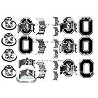 Ohio Gang Sheet 31 transfers Sublimation transfers - adult