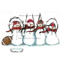 ohio snowmen Sublimation transfers - Heat Transfer Graphic