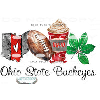 ohio state buckeyes # 9971 Sublimation transfers - Heat