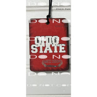 Ohio State Wood Air Freshies comes with 2 reusable air