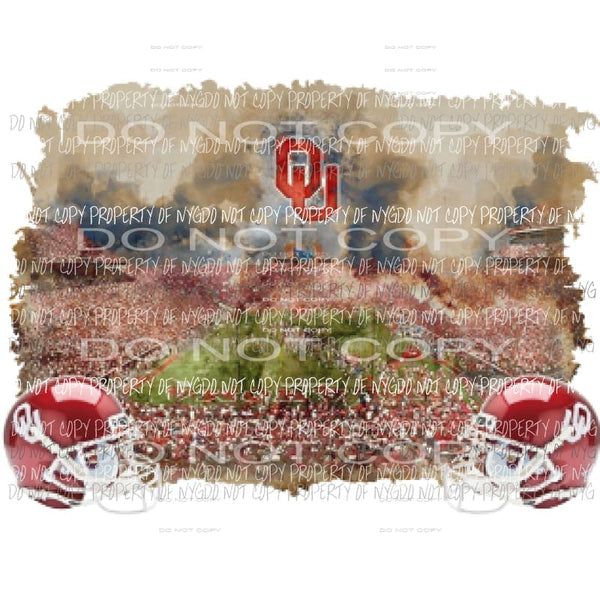 Oklahoma Stadium great for guys too Sublimation transfers Heat Transfer