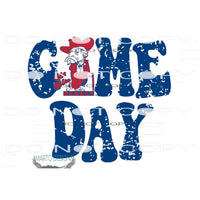 Ole Miss Game Day #10971 Sublimation transfer - Heat