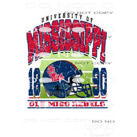 ole miss rebels # 4712 Sublimation transfers - Heat