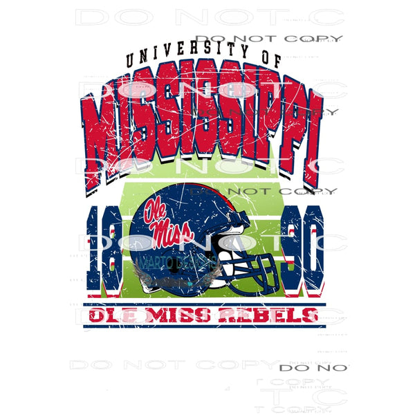 ole miss rebels # 4712 Sublimation transfers - Heat