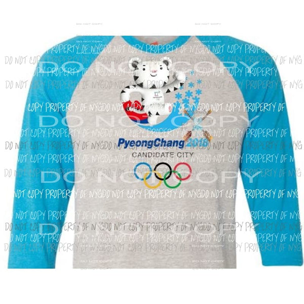 Olympics 2018 sublimation transfer Heat Transfer