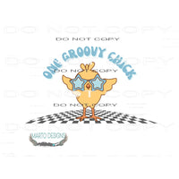 One Groovy Chick #10181 Sublimation transfers - Heat