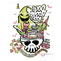 Oogie Boogie Loops #6236 Sublimation transfers - Heat