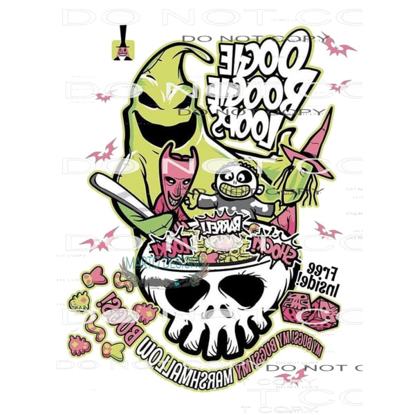 Oogie Boogie Loops #6236 Sublimation transfers - Heat