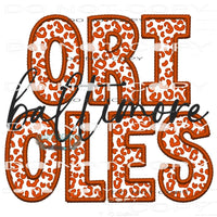 Orioles Baltimore #7855 Sublimation transfers - Heat