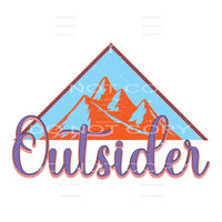 Outsider #5119 Sublimation transfers - Heat Transfer Graphic