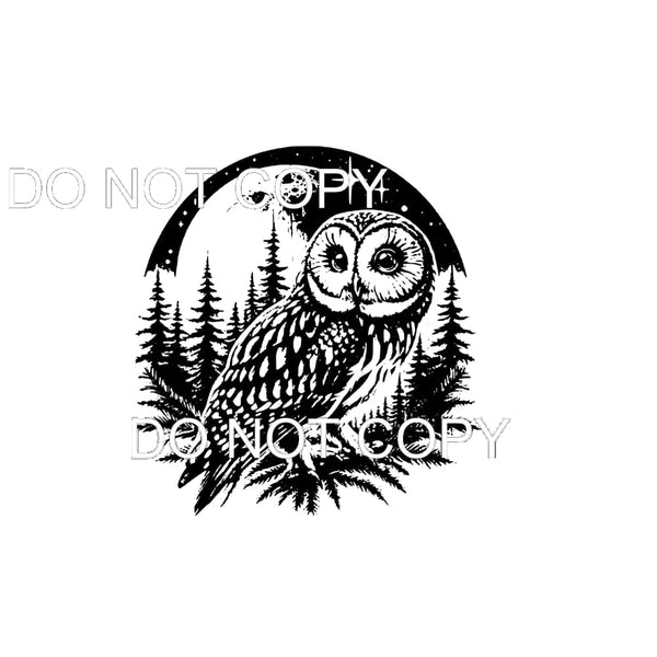 Owl # 4588 Sublimation transfers - Heat Transfer