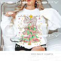 pastel Tree # 12 Sublimation transfers - Heat Transfer