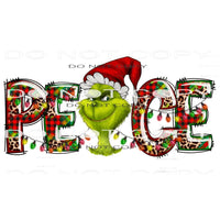 Peace #7434 Sublimation transfers - Heat Transfer Graphic