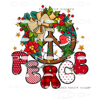 Peace #8350 Sublimation transfers - Heat Transfer Graphic