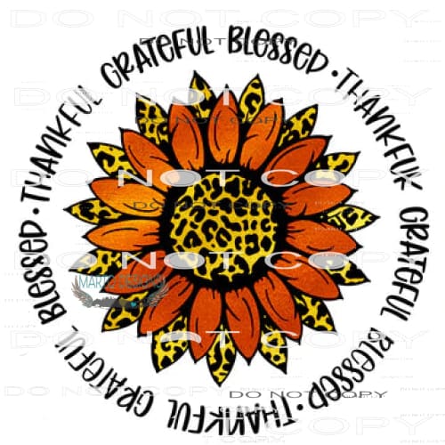 Peace Flower #6182 Sublimation transfers - Heat Transfer