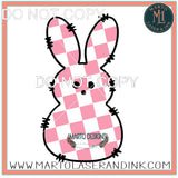 Peep bunny Laser # 010 Wood Laser Blank | DIY Craft Cutout
