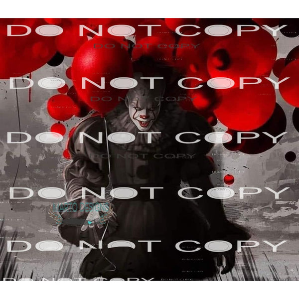 Pennywise #6505 Sublimation transfers - Heat Transfer