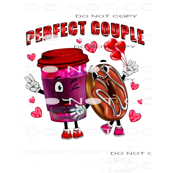 Perfect Couple #8646 Sublimation transfers - Heat Transfer