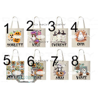 Personalized Trick or Treat Bag Sublimation transfers - Heat