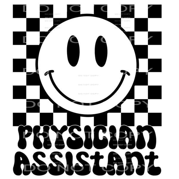 Physician Assistant#5234 Sublimation transfers - Heat