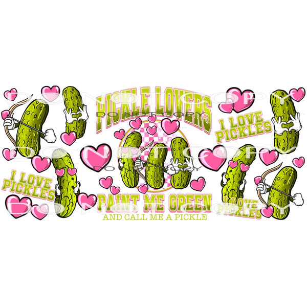 Pickle Lover #9264 Sublimation transfers - Heat Transfer
