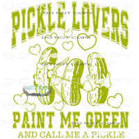Pickle Lovers #9409 Sublimation transfers - Heat Transfer