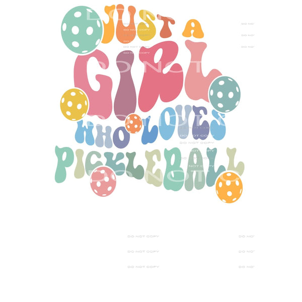 Pickleball 7 Sublimation transfers - Heat Transfer Graphic