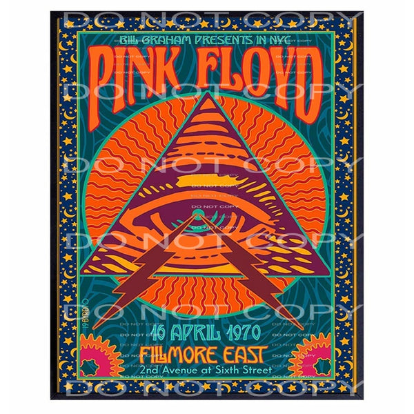 Pink Floyd #4746 Sublimation transfers - Heat Transfer