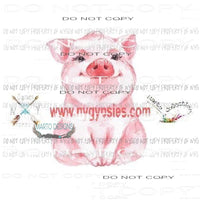 Pink pig child size