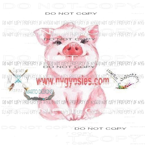 Pink pig child size