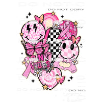 Pink Vibes #6427 Sublimation transfers - Heat Transfer