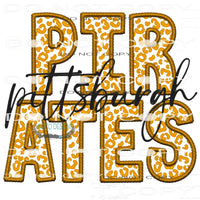 Pirates Pittsburgh #7849 Sublimation transfers - Heat