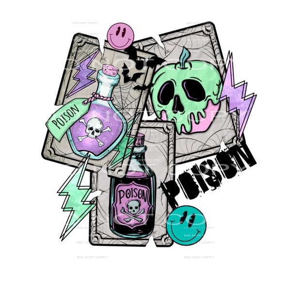 Poison #6025 Sublimation transfers - Heat Transfer Graphic