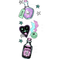 Poison Sleeve #6049 Sublimation transfers - Heat Transfer