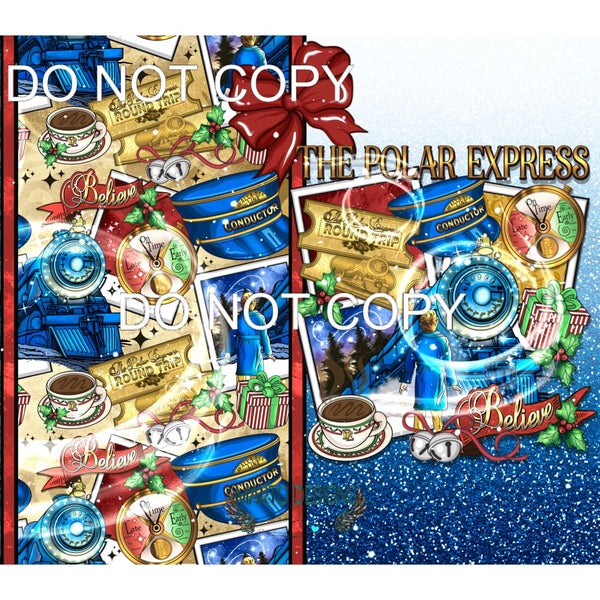 Polar Express #8074 Sublimation transfers - Heat Transfer