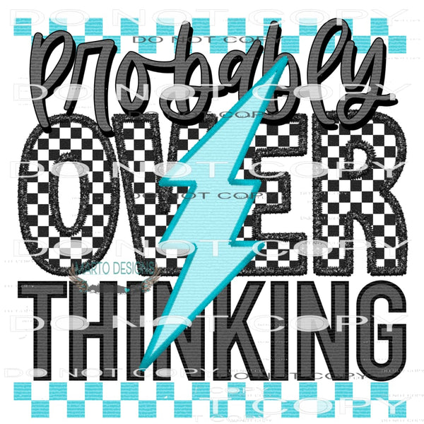 Probably Overthinking #6550 Sublimation transfers - Heat