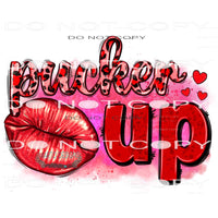 Pucker Up #8745 Sublimation transfers - Heat Transfer