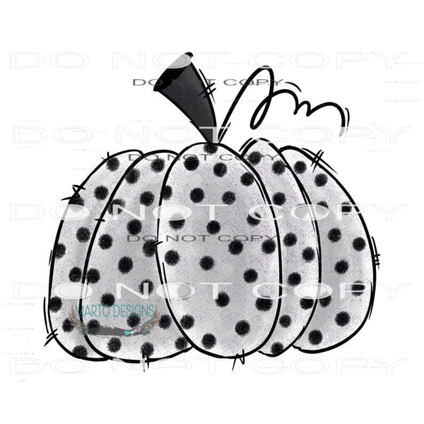 Pumpkin #6460 Sublimation transfers - Heat Transfer Graphic