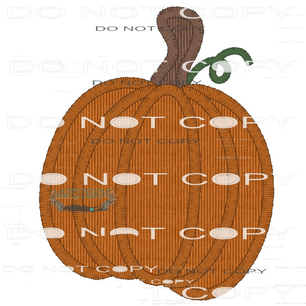 Pumpkin #7398 Sublimation transfers - Heat Transfer Graphic