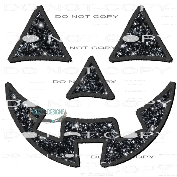 Pumpkin Face #6720 Sublimation transfers - Heat Transfer
