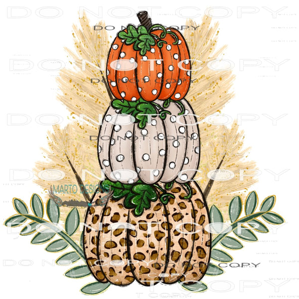 Pumpkin Season #6793 Sublimation transfers - Heat Transfer