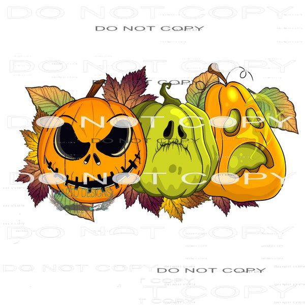 Pumpkin Season #6936 Sublimation transfers - Heat Transfer